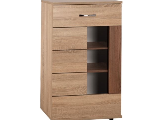 ΒΙΤΡΙΝΑ-ΝΤΟΥΛΑΠΙ TV AMALFI SONAMA-ΚΑΡΥΔΙ HM2321.01 56,5Χ27,5Χ93,5Υ εκ.
