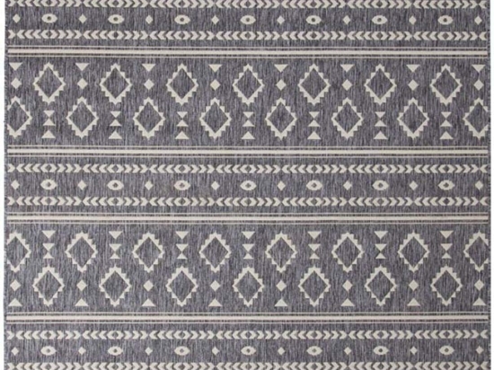 Χαλί Ψάθα Sand 3333 E Grey Royal Carpet 160X230cm