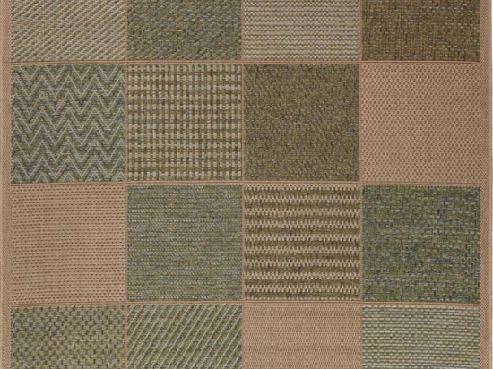 Χαλί Ψάθα Comodo 526 Z Green-Beige Royal Carpet 80X150cm