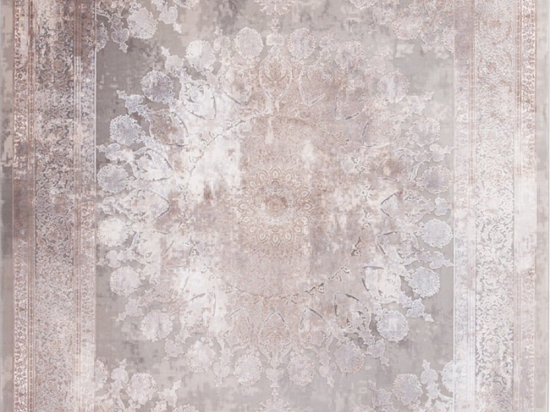 Χαλί Bamboo Silk 8098A Light Grey-Dark Beige Royal Carpet 240X300cm