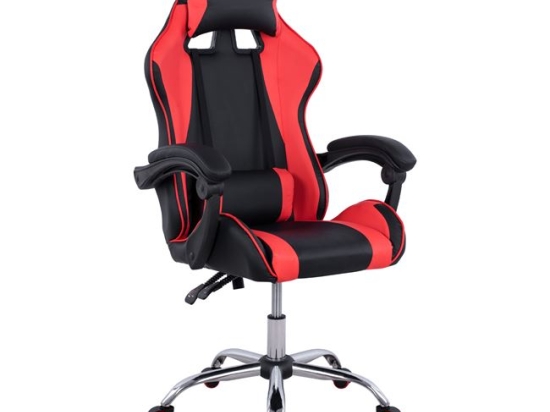 ΠΟΛΥΘΡΟΝΑ GAMING MAISIE HM1145.01 ΜΑΥΡΗ-KOKKINH 65Χ63Χ124 ΕΚ