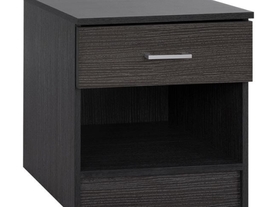 ΚΟΜΟΔΙΝΟ ΜΕ 1 ΣΥΡΤΑΡΙ LANEY ZEBRANO 45x35,5x47Υ εκ. HM2345.02