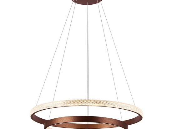 Φωτιστικό Οροφής Led Sydney 4236000 Brown Viokef Μέταλλο