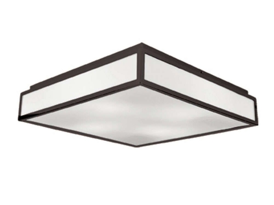 Φωτιστικό Οροφής - Πλαφονιέρα L300X300 Figaro 4118001 Wenge Viokef Μέταλλο