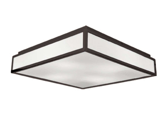 Φωτιστικό Οροφής - Πλαφονιέρα L400X400 Figaro 4118101 Wenge Viokef Μέταλλο