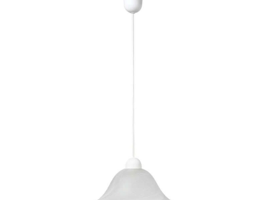 Φωτιστικό Οροφής Αλάβαστρο Duet 3927500 White Viokef Γυαλί