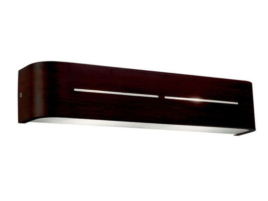 Φωτιστικό Τοίχου-Απλίκα Terry 4104101 Wenge Viokef Αλουμίνιο,Γυαλί