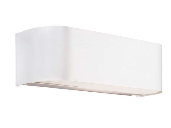 Φωτιστικό Τοίχου-Απλίκα Zed 4094801 White Viokef Αλουμίνιο,Γυαλί