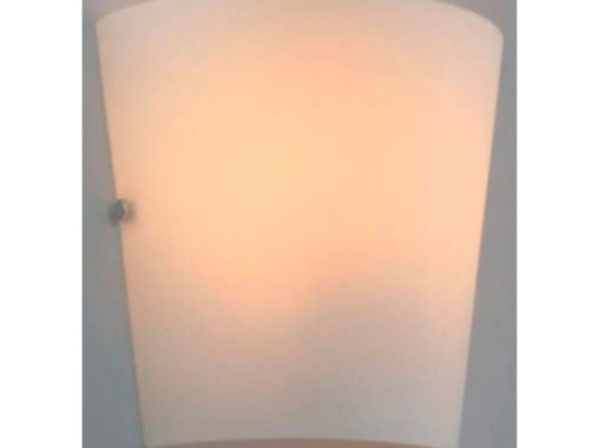 Φωτιστικό Τοίχου-Απλίκα Lenny 4161100 White Viokef Γυαλί