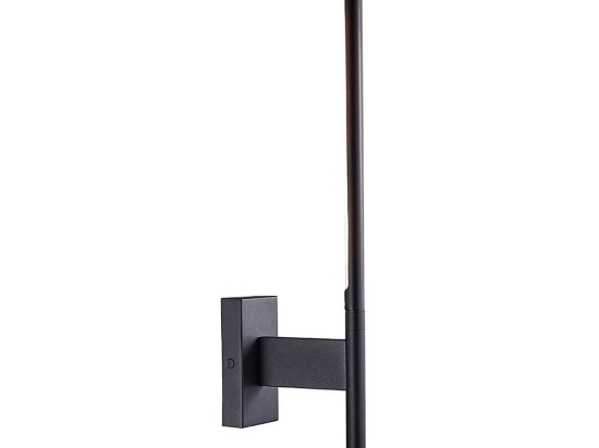 Φωτιστικό Τοίχου-Απλίκα Led Nido 4229100 Black Viokef Μέταλλο