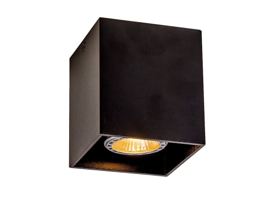 Φωτιστικό Οροφής - Σποτ Sq Dice 4144101 Black Viokef Μέταλλο