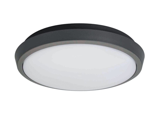 Φωτιστικό Οροφής - Πλαφονιέρα Tibuok 4197600 IP54 D220 Anthracite Viokef Αλουμίνιο