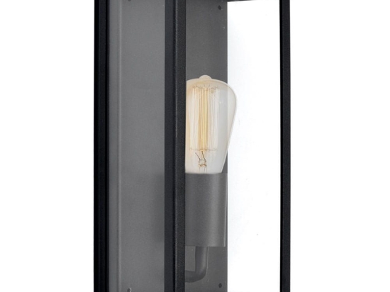 Φωτιστικό Τοίχου-Απλίκα Country 4170700 Inox Black Viokef