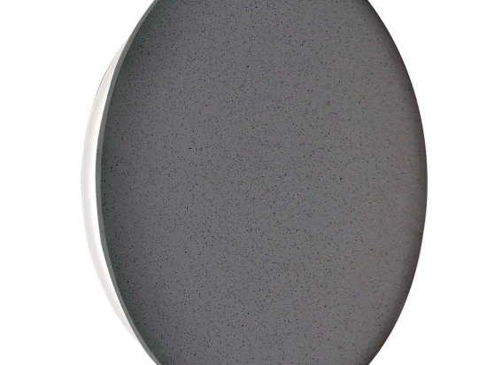 Φωτιστικό Τοίχου - Απλίκα Concrete 4193802 Φ300 Kyklos Led Anthracite Viokef Μέταλλο