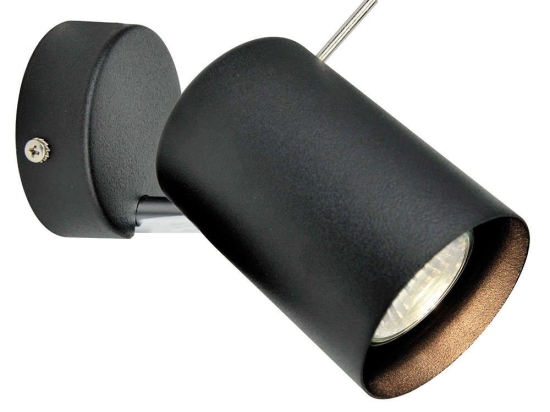 Φωτιστικό Οροφής - Σποτ Ruby 4148801 GU10 D:70XH:155 Black Viokef Μέταλλο