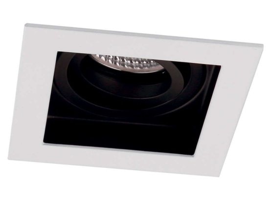 Φωτιστικό Οροφής - Σποτ Χωνευτό Artsi 4208000 10x10x4cm White Viokef Μέταλλο