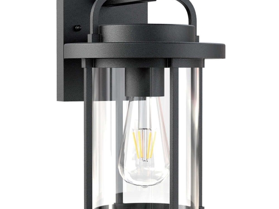 Φωτιστικό Τοίχου - Απλίκα Kimolos 4255200 D:177XH:288 Black Viokef