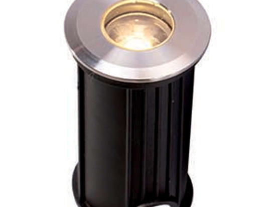Φωτιστικό Δαπέδου Χωνευτό Lotus 4186700 D:42XH:70 Silver Viokef