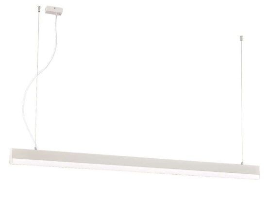 Φωτιστικό Οροφής - Ράγα Aria 3911-0018-4-W-N 150x120cm Led 4400Lm 40W 4000K White Viokef Αλουμίνιο