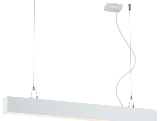 Φωτιστικό Οροφής - Ράγα Station Ultra 3911-0023-4-W-N 282x120cm Led 13500Lm 73W 4000K White Viokef Αλουμίνιο