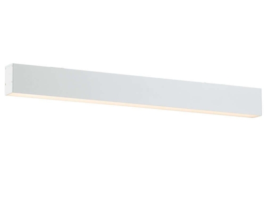 Φωτιστικό Οροφής - Ράγα Station Ultra 3911-0119-3-W-N 58x7,5cm Led 2565Lm 15W 3000K White Viokef Αλουμίνιο