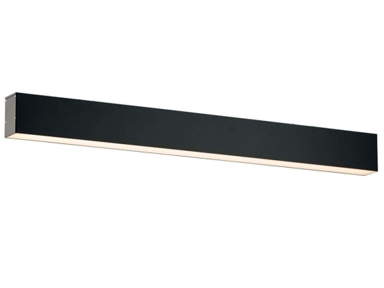 Φωτιστικό Οροφής - Ράγα Station Ultra 3911-0121-3-B-N 170x7,5cm Led 7695Lm 44W 3000K Black Viokef Αλουμίνιο