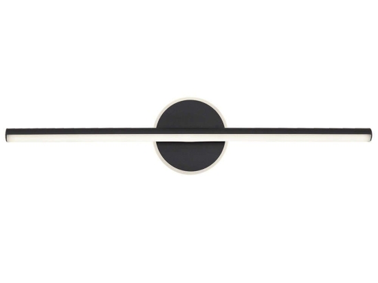 Φωτιστικό Τοίχου Μπάνιου Camelia 4285800 60,8x2,2cm Led 557lm 11W Black Viokef