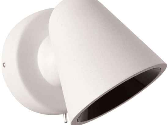Φωτιστικό Τοίχου-Απλίκα Enzo 4280900 Φ8x12,5cm Led 404lm 5,6W White Viokef