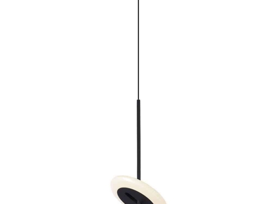 Φωτιστικό Οροφής Ariana 4281100 Φ21x200cm Led 521lm 7W Black Viokef