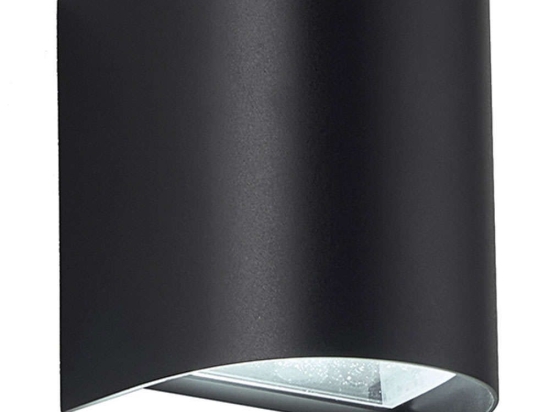 Φωτιστικό Τοίχου-Απλίκα Spirit 4282400 11x11cm 1xGu10 7W Black Viokef