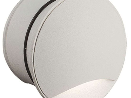Φωτιστικό Τοίχου Χωνευτό Ithaki 4261900 Φ6,5cm Led 130lm 3W White Viokef