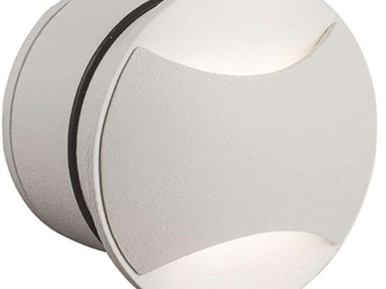 Φωτιστικό Τοίχου Χωνευτό Ithaki 4262000 Φ6,5cm 2xLed 180lm 3W White Viokef