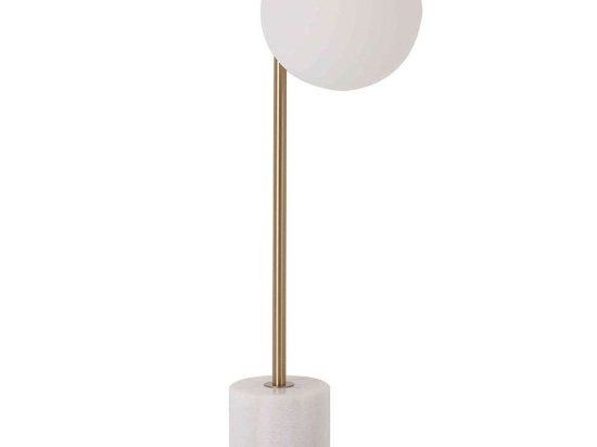 Φωτιστικό Επιτραπέζιο Silvana 4295500 21,5x57cm 1xG9 40W White-Gold Viokef