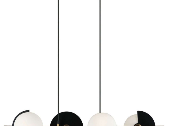 Φωτιστικό Οροφής - Ράγα Darcy 4292100 78x17cm 4xG9 25W Multi Viokef