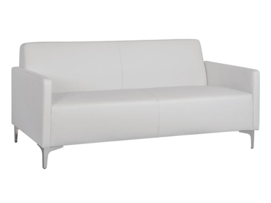 ΚΑΝΑΠΕΣ 3ΘΕΣΙΟΣ NELLIE HM3159.32 ΜΕ ΛΕΥΚΟ PU 163x71x71Υ εκ.