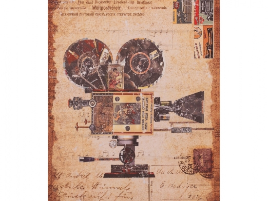 ΠΙΝΑΚΑΣ ΚΑΜΒΑΣ OLD CAMERA HM7153.06 50X70X2.5 εκ.