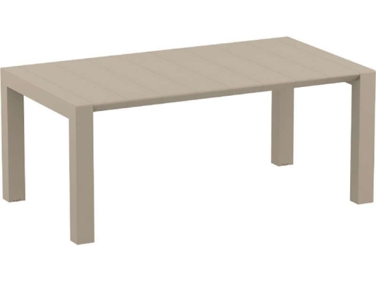 Τραπέζι Επεκτεινόμενο Vegas 20.0574 Dove Grey 100X180-220εκ. Siesta