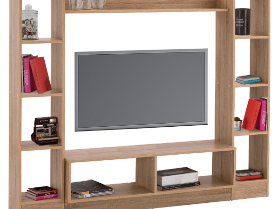 ΣΥΝΘΕΣΗ ΤΗΛΕΟΡΑΣΗΣ JAZMIN HM2255.02 SONAMA 181x29,5x145 εκ.