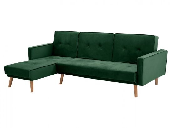 ΚΑΝΑΠΕΣ ΚΡΕΒΑΤΙ ΓΩΝΙΑ ΑΝΑΣΤΡΕΨΙΜΗ TALIA HM3153.03 ΒΕΛΟΥΔΟ ΚΥΠΑΡΙΣΣΙ 267x153x85 εκ.