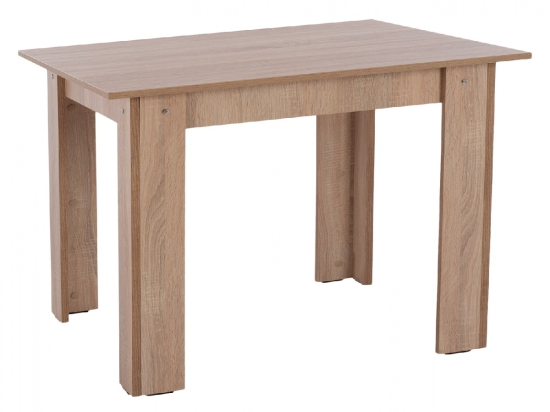 ΤΡΑΠΕΖΙ ΚΟΥΖΙΝΑΣ HM2428.01 KELVIN SONOMA OAK 110x80x77Υεκ.