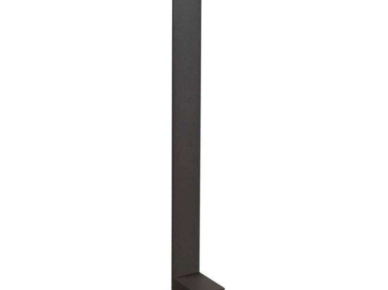 Φωτιστικό Δαπέδου Agos 326696 9,5x15x60cm Led 670lm 6,5W 3000K Black Ideal Lux