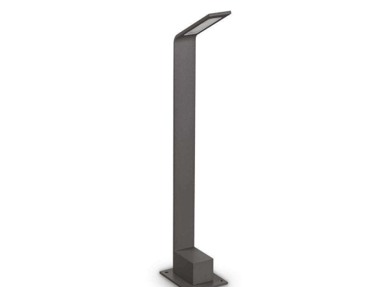 Φωτιστικό Δαπέδου Agos 268439 9,5x15x60cm Led 730lm 6,5W 4000K Anthracite Ideal Lux