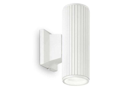 Φωτιστικό Τοίχου Base 129457 6,5x11,5x18cm 2xGU10 28W White Ideal Lux
