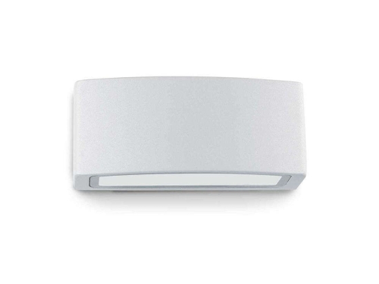 Φωτιστικό Τοίχου-Απλίκα Andromeda 158822 22x8,5x12cm 1xE27 60W Grey Ideal Lux