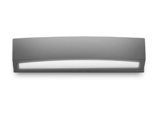 Φωτιστικό Τοίχου-Απλίκα Andromeda 092355 45x9,5x8cm 2xE27 60W Anthracite Ideal Lux