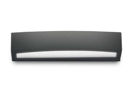 Φωτιστικό Τοίχου-Απλίκα Andromeda 100371 45x9,5x8cm 2xE27 60W Black Ideal Lux