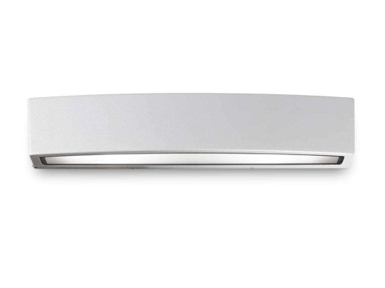 Φωτιστικό Τοίχου-Απλίκα Andromeda 163543 45x9,5x8cm 2xE27 60W Grey Ideal Lux