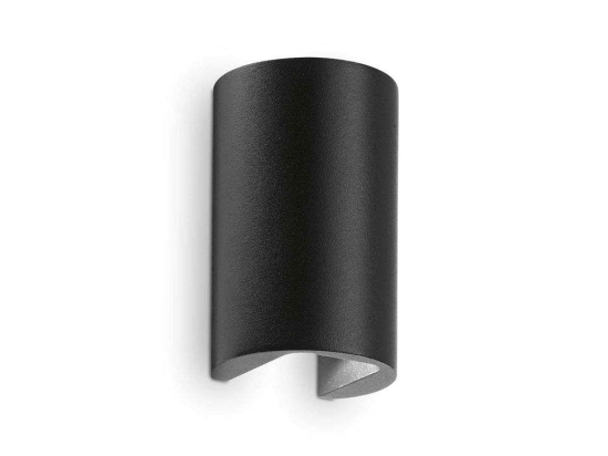 Φωτιστικό Τοίχου-Απλίκα Apollo Led 137391 7x6x11cm 6W 4000K 800lm Black Ideal Lux