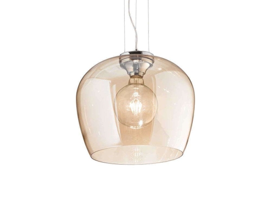 Φωτιστικό Οροφής Blossom 241524 32x34/243cm 1xE27 60W Amber Ideal Lux
