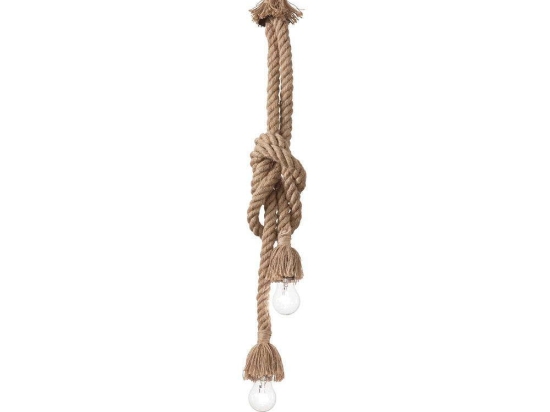 Φωτιστικό Οροφής Canapa 134840 9,5x134cm 2xE27 15W Natural Ideal Lux